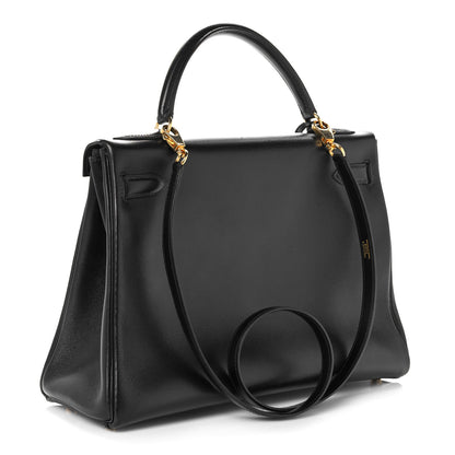 Hermes Gulliver Kelly Retourne 32 Black 2 of 35