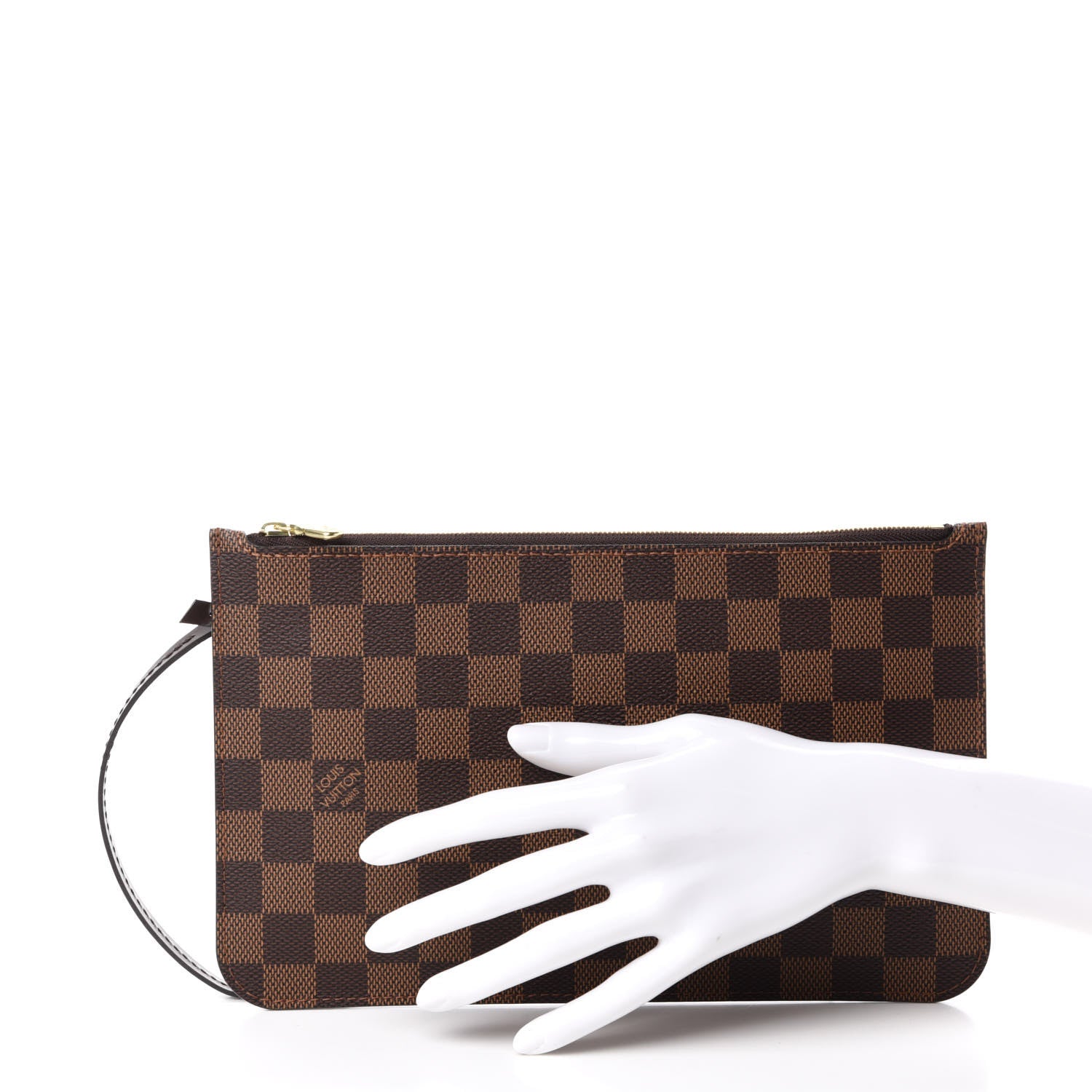 Louis Vuitton Damier Ebene Neverfull MM GM Pochette 2 of 6