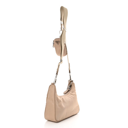 Prada Nylon Saffiano Re-Edition 2005 Shoulder Bag Cammeo 3 of 12