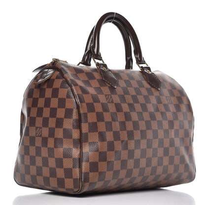 Louis Vuitton Damier Ebene Speedy 30 3 of 16