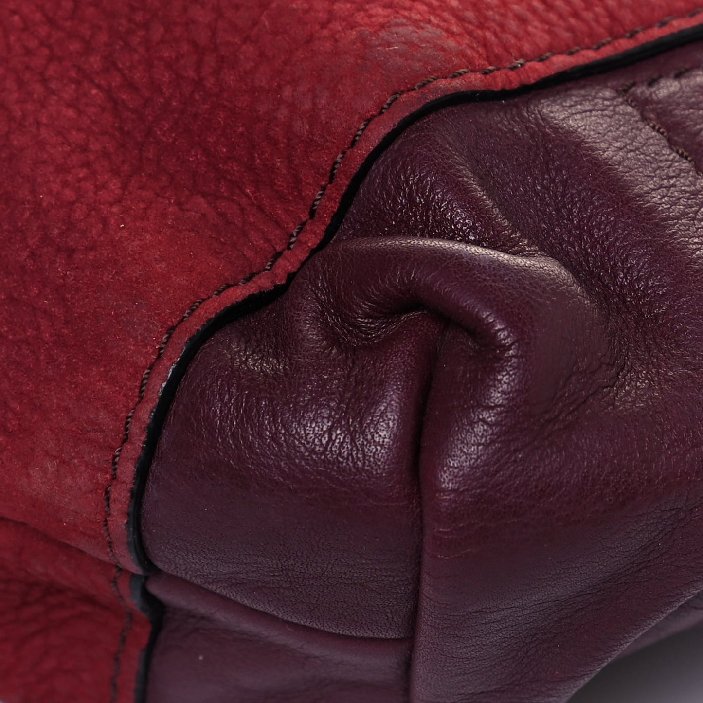 Calfskin Little Crush Deep Claret