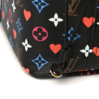 Louis Vuitton Game On Neverfull MM Black 12 of 13