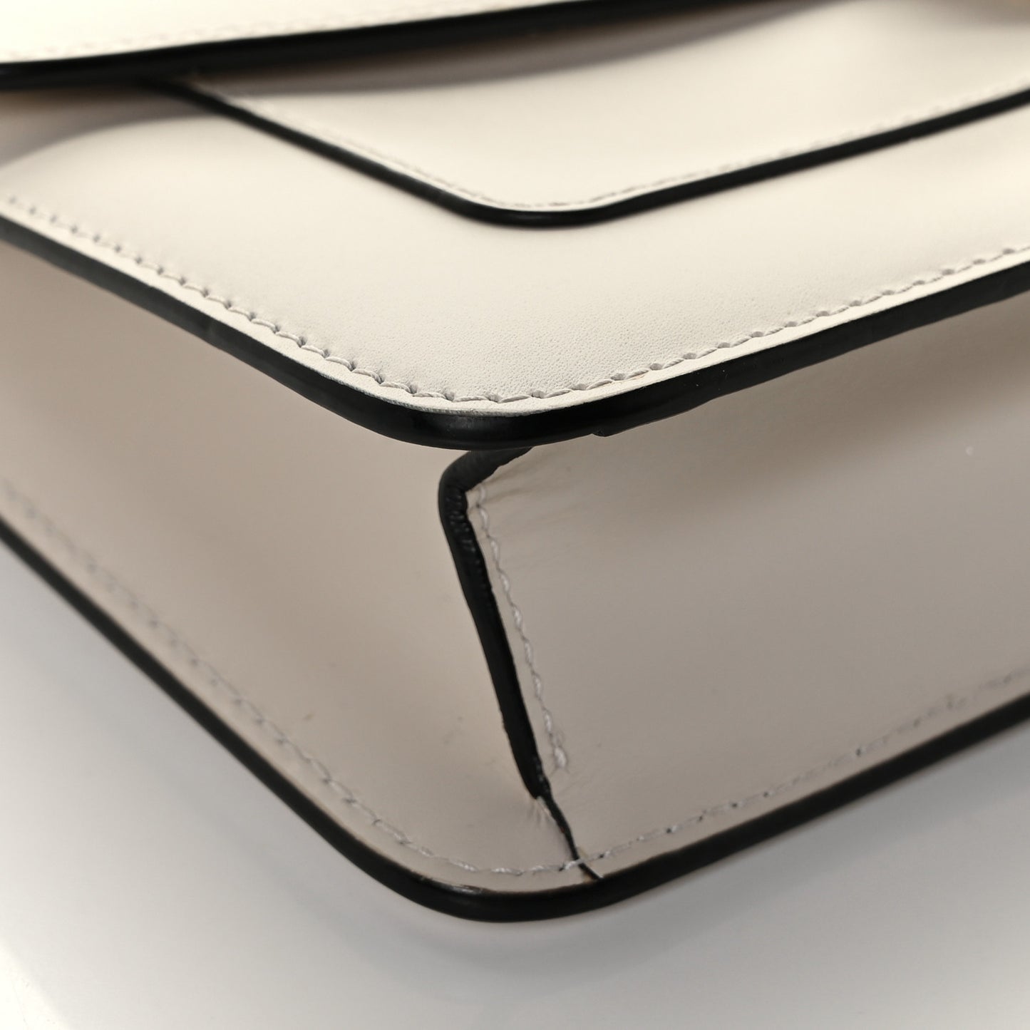 Calfskin Serpenti Forever Crossbody Bag White