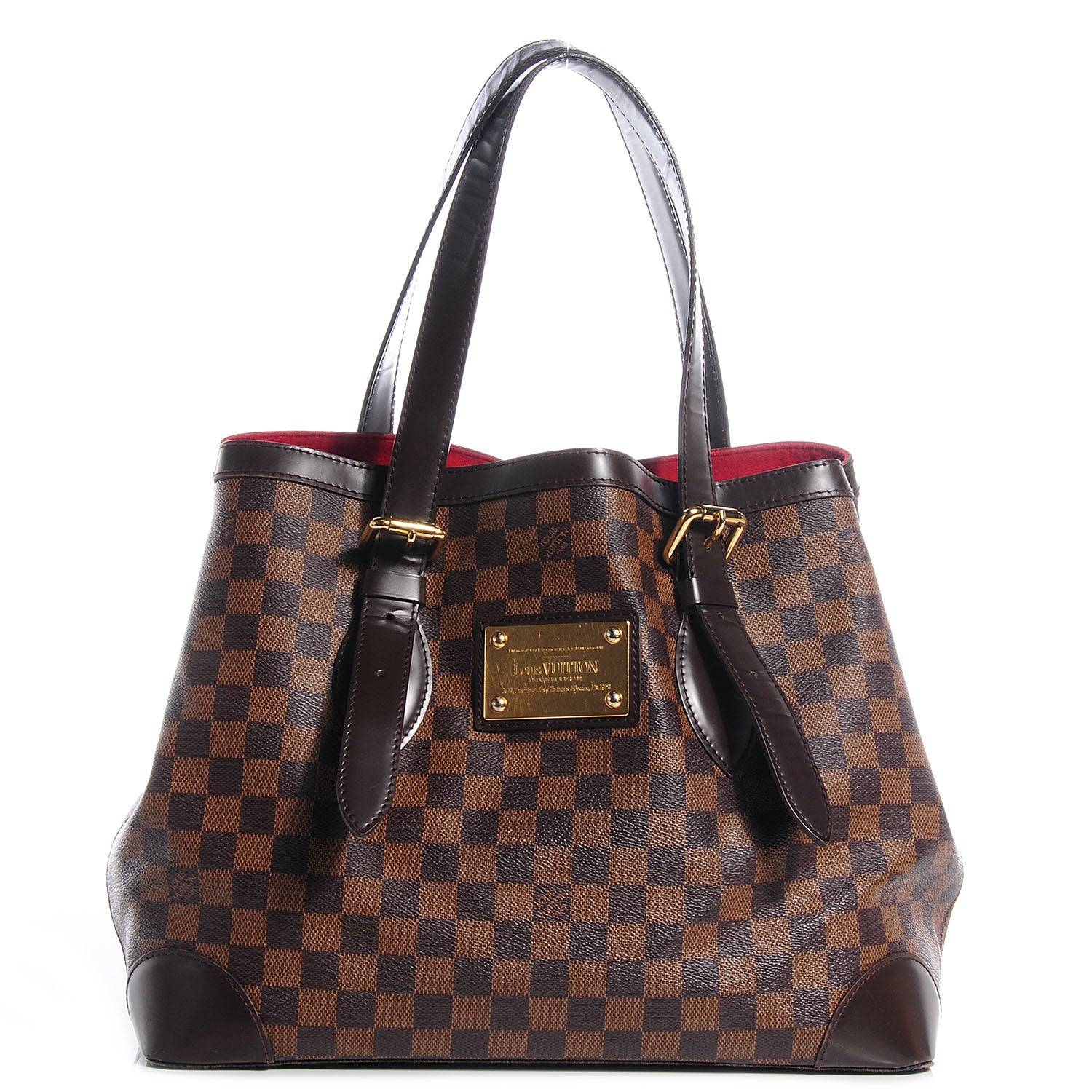 Louis Vuitton Damier Ebene Hampstead MM 1 of 9
