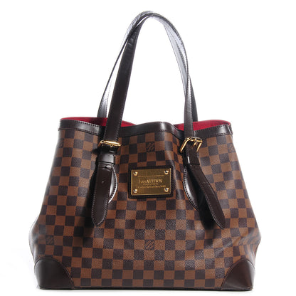 Louis Vuitton Damier Ebene Hampstead MM 1 of 9