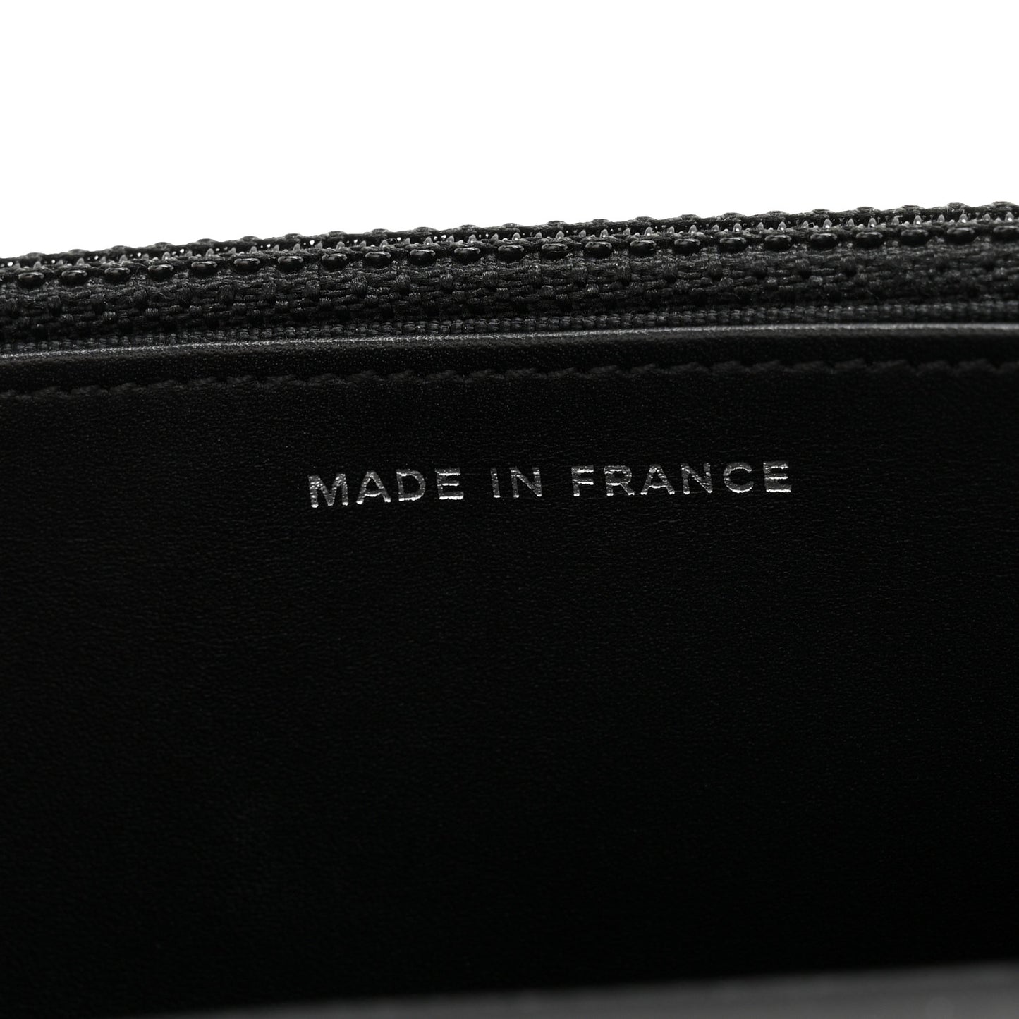 Patent Quilted Wallet On Chain WOC Black