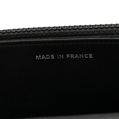 Chanel Patent Quilted Wallet On Chain WOC Black 7 of 12
