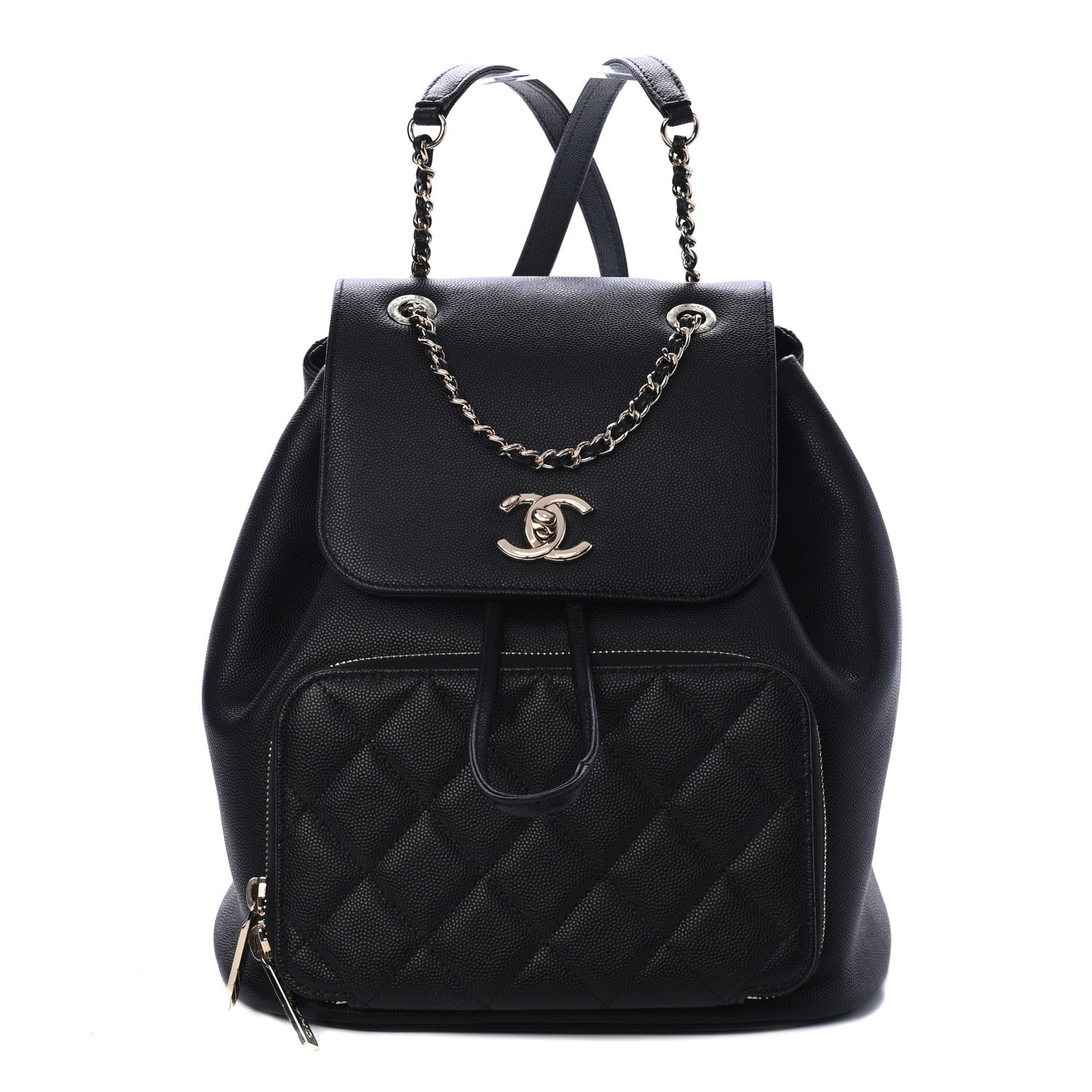 Chanel Caviar Quilted Business Affinity Backpack Black 1 of 4