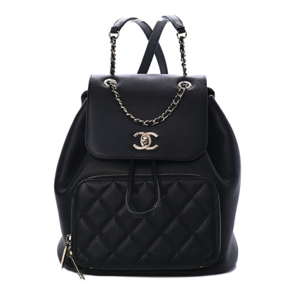 Chanel Caviar Quilted Business Affinity Backpack Black 1 of 4