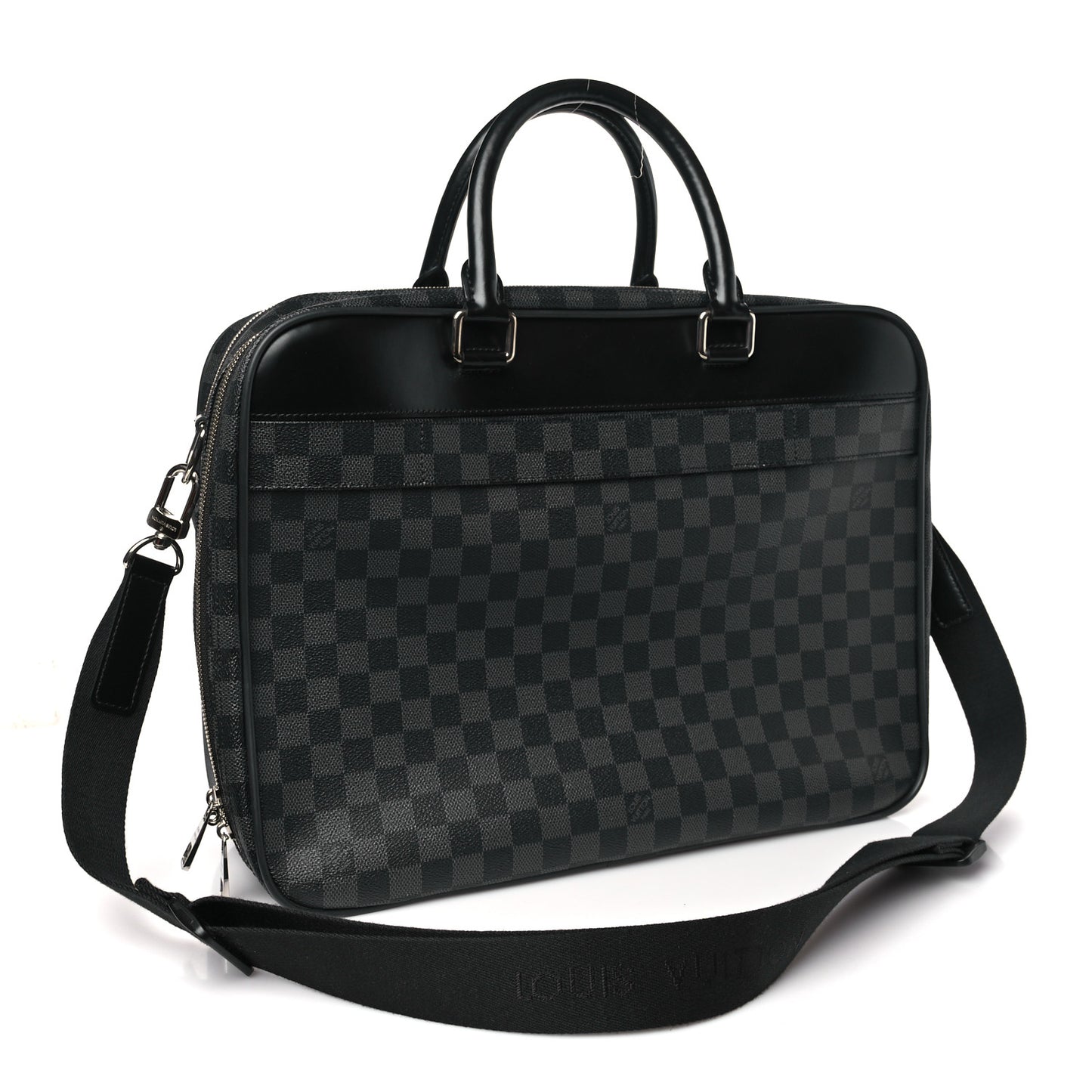 Damier Graphite Porte Documents Voyage PM