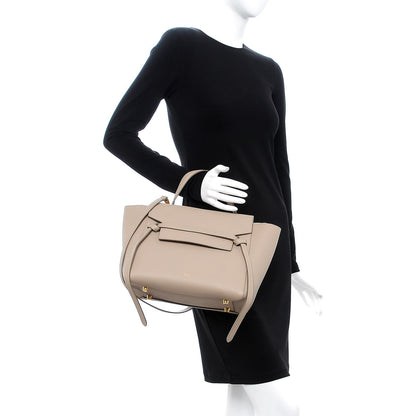 Celine Grained Calfskin Mini Belt Bag Light Taupe 2 of 7