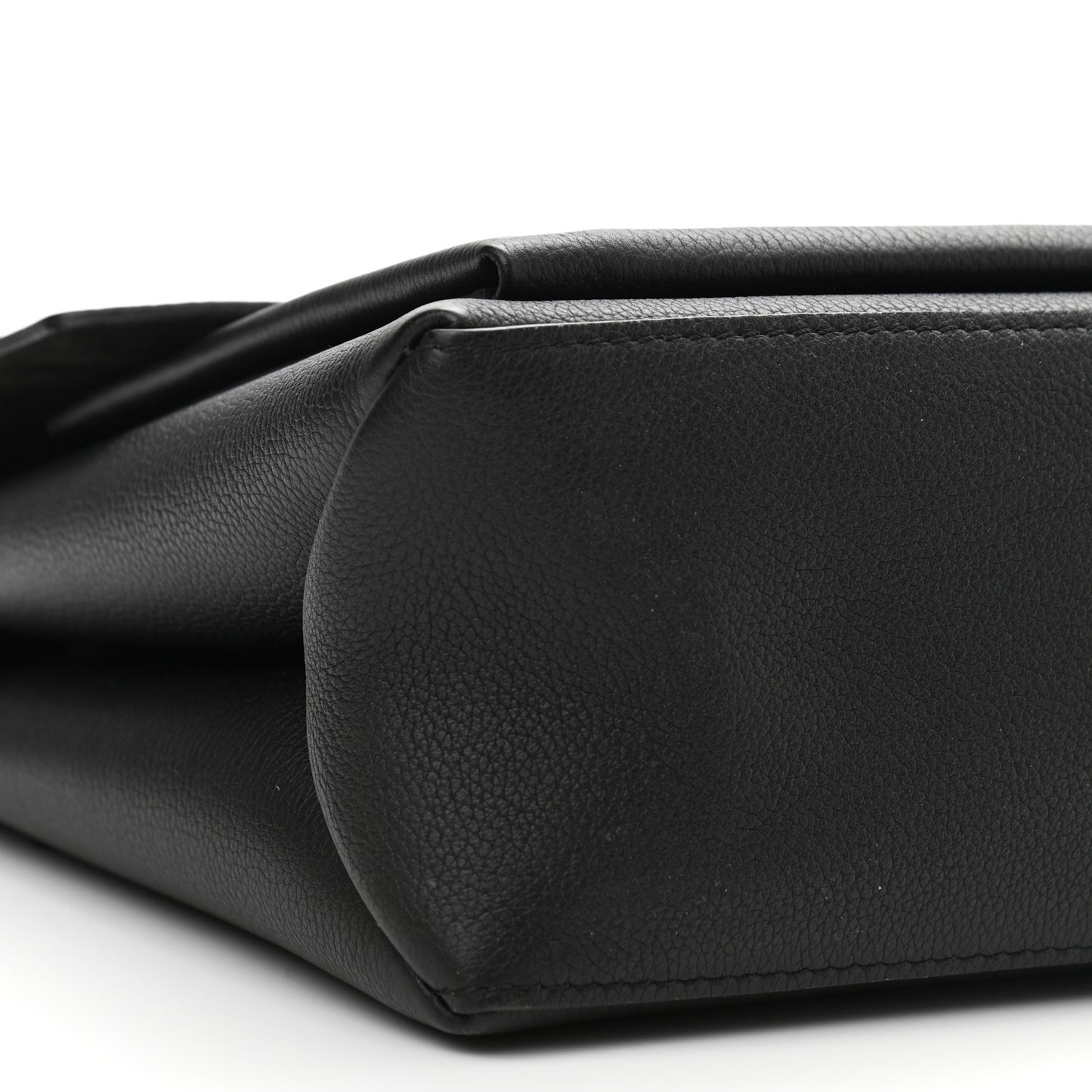 Soft Calfskin My Lockme Top Handle Black