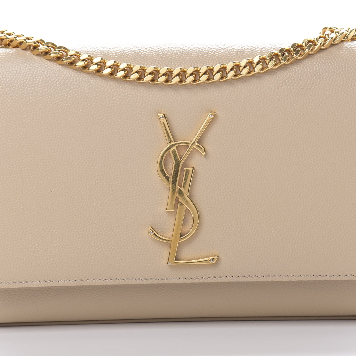 Grain De Poudre Small Monogram Kate Satchel Nude Powder