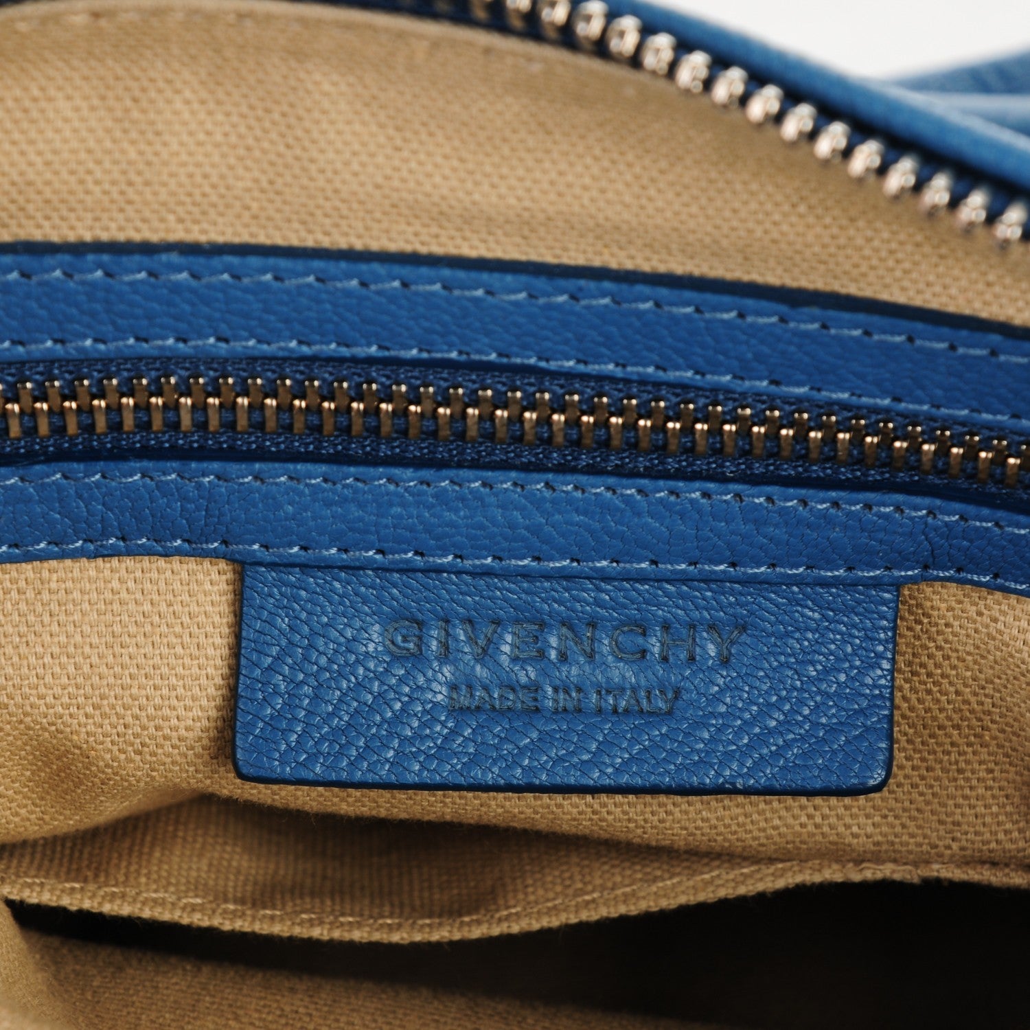 Givenchy Sugar Goatskin Mini Pandora Medium Blue 6 of 7