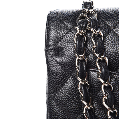 Chanel Caviar Quilted Maxi Double Flap Black 14 of 15