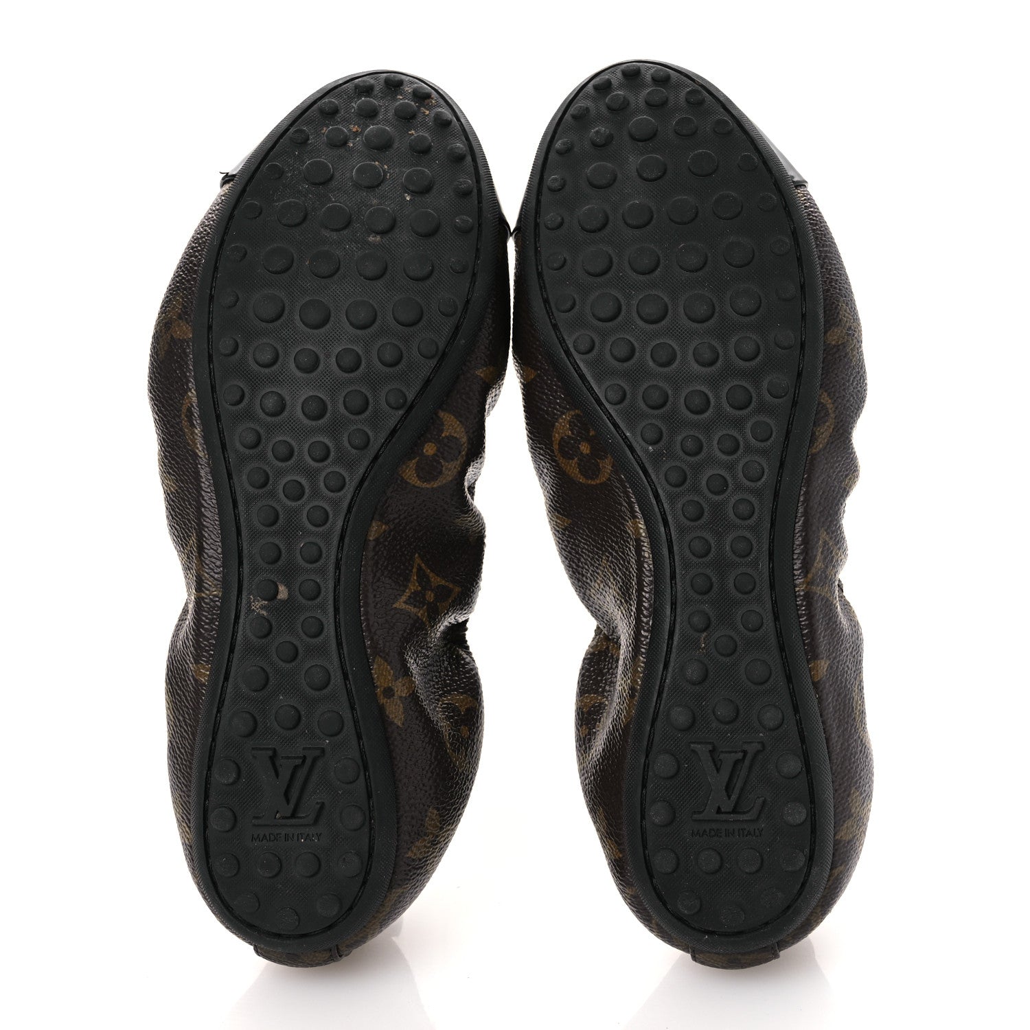 Louis Vuitton Monogram Flirty Ballerina Flats 37 Black 7 of 16