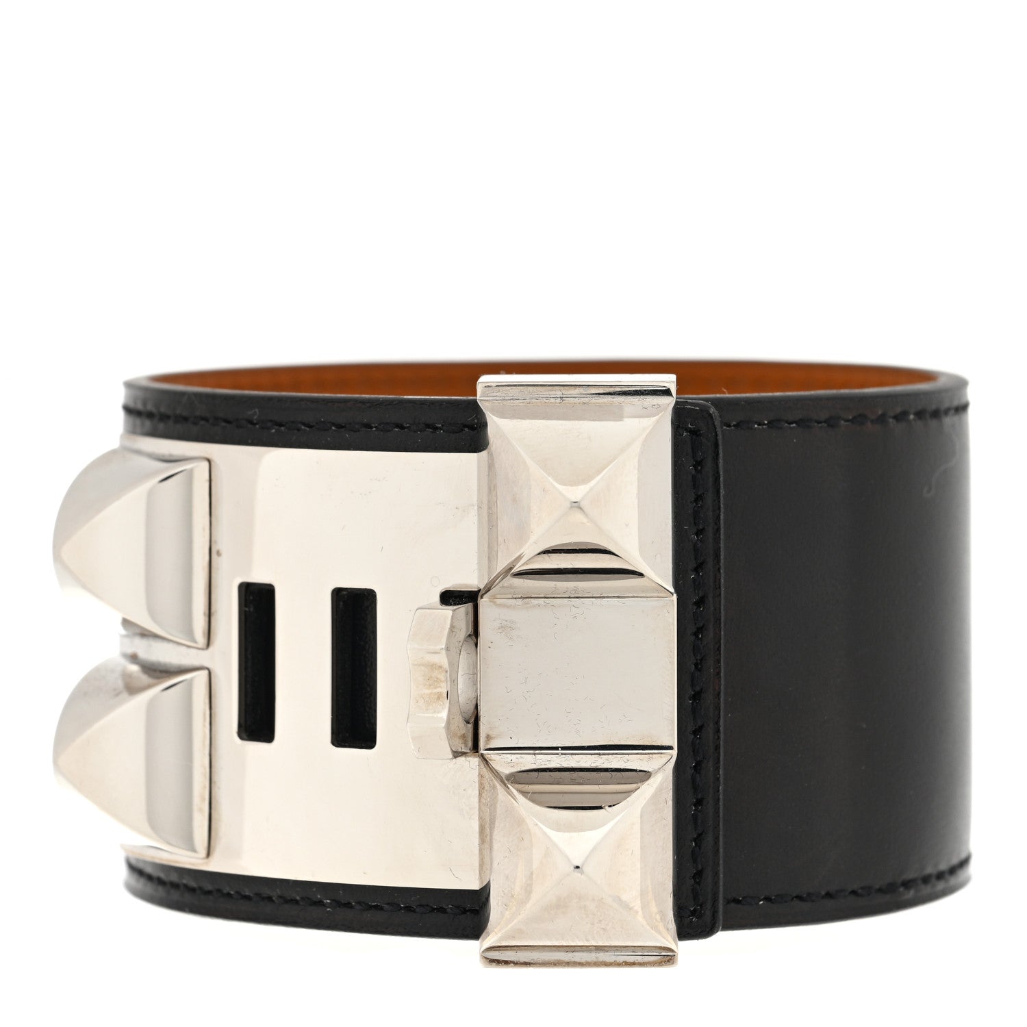 Hermes Box Collier de Chien CDC Bracelet L Black 2 of 3