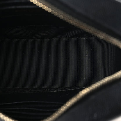 Saint Laurent Grain De Poudre Small Classic Monogram Camera Bag Black 5 of 11