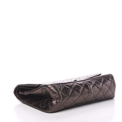 Chanel Metallic Aged Calfskin Quilted 2.55 Reissue 227 Flap Bronze 3 of 12