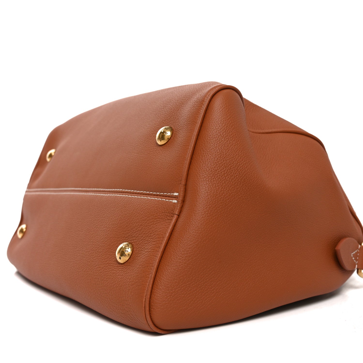 Louis Vuitton Grained Calfskin Low Key Speedy 30 Cognac 9 of 9