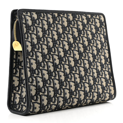 Christian Dior Oblique 30 Montaigne Pouch Blue 3 of 7