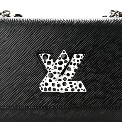 Louis Vuitton LV x YK Epi Infinity Dots Twist Shoulder Bag MM Black 8 of 10