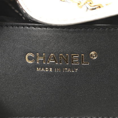 Chanel Metallic Caviar Quilted Medium Chanel 25 Handbag Silver 6 of 10