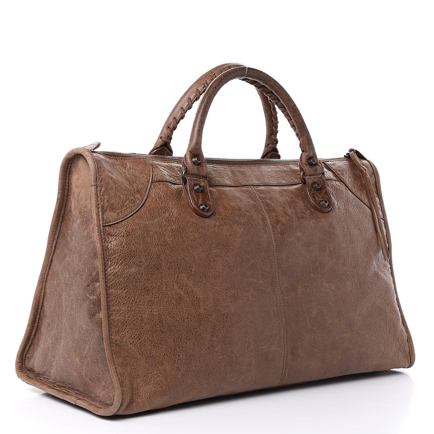 Balenciaga Agneau Classic Hardware Work Sienna 3 of 17