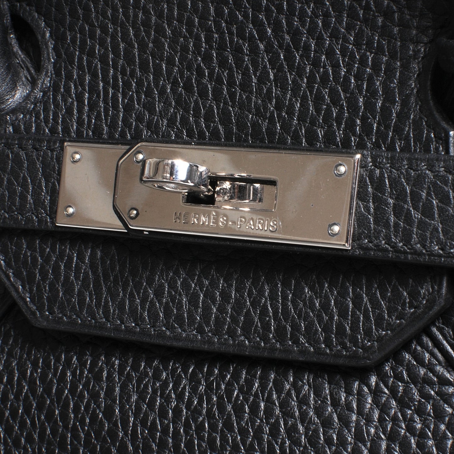 Taurillon Clemence Birkin 35 Black