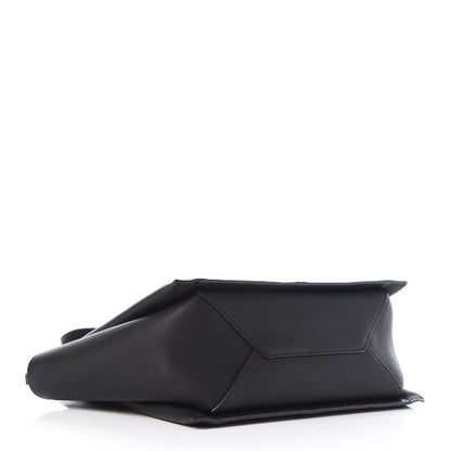 Celine Baby Grained Calfskin Small Tri-Fold Bag Black 4 of 11