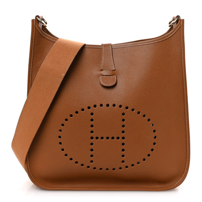 Hermes Courchevel Evelyne GM Gold 1 of 11