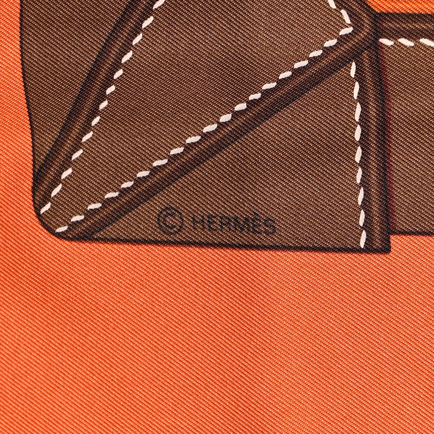 Hermes Silk Tout Cuir Scarf 90 3 of 4