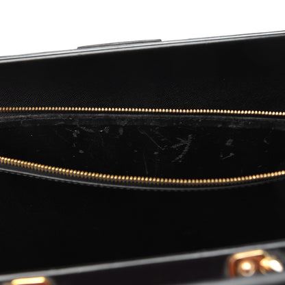 Louis Vuitton Epi Serviette Fermoir Briefcase Black 13 of 23