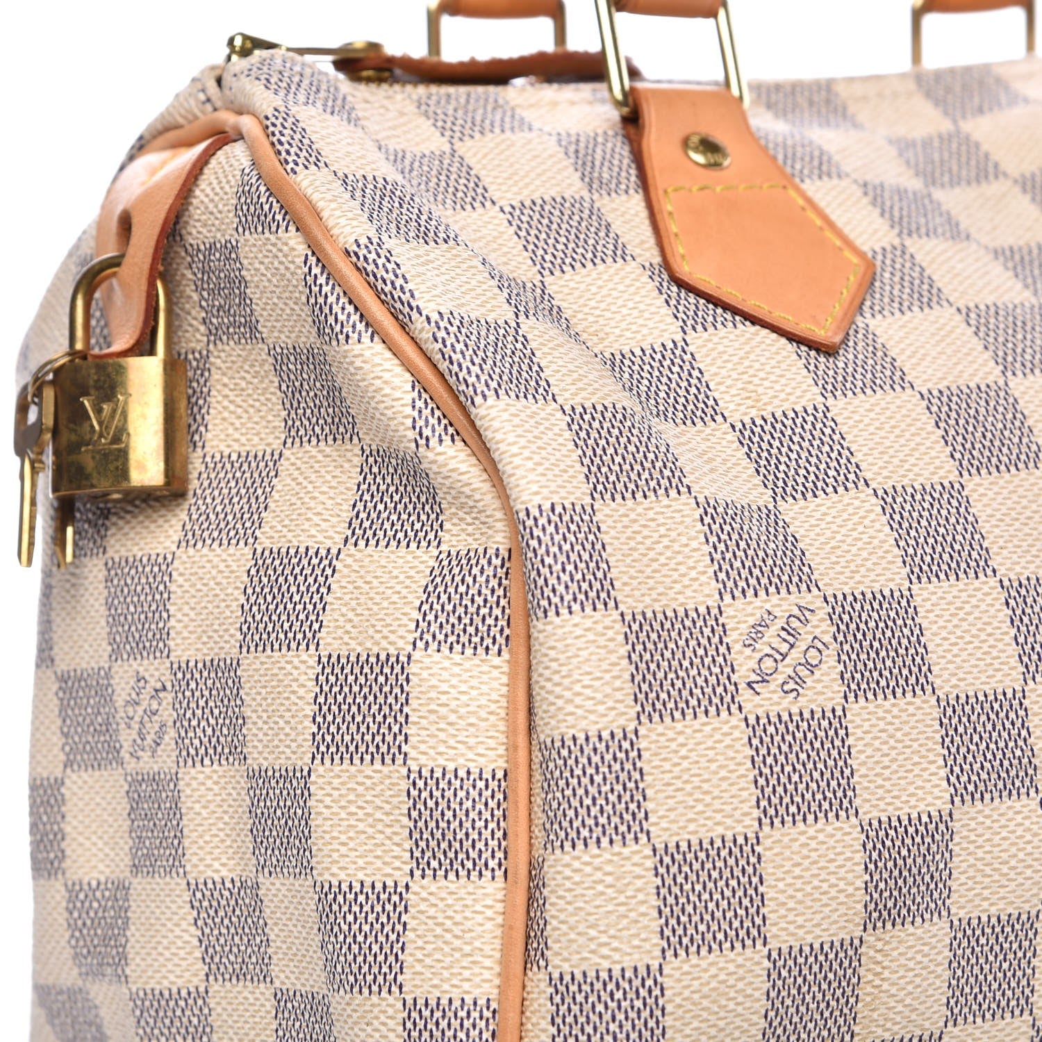 Louis Vuitton Damier Azur Speedy 25 14 of 14