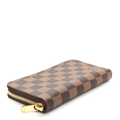 Louis Vuitton Damier Ebene Porte-Monnaie Zippy Wallet 4 of 6