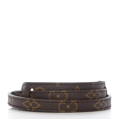 Louis Vuitton Monogram 12mm Adjustable Shoulder Strap 2 of 3