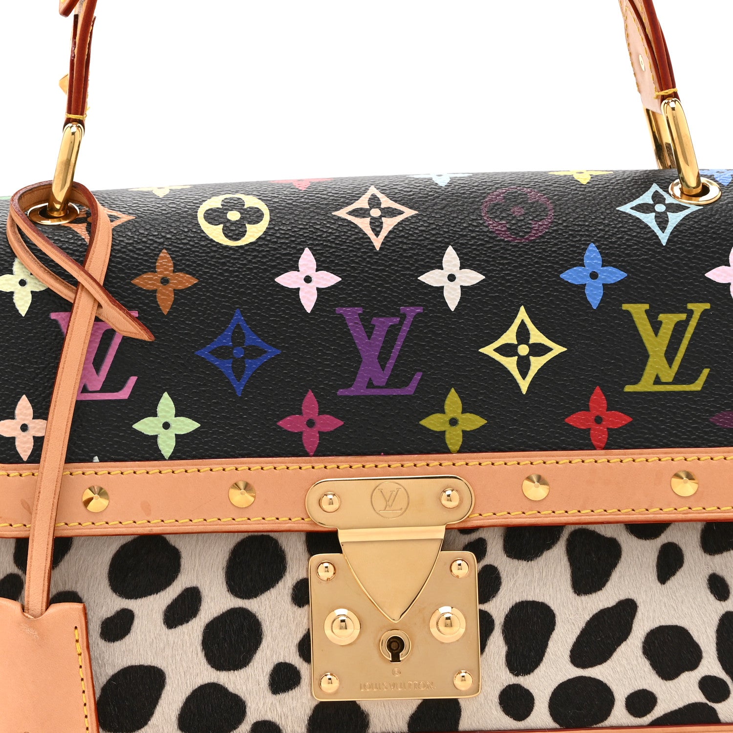 Louis Vuitton Monogram Multicolor Dalmatian Sac Rabat 8 of 11