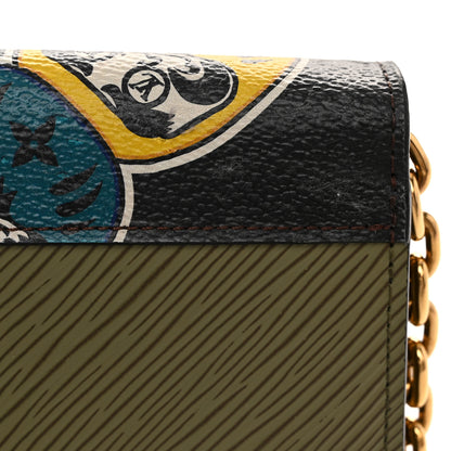 Louis Vuitton Monogram Epi Kabuki Twist Chain Wallet 12 of 14
