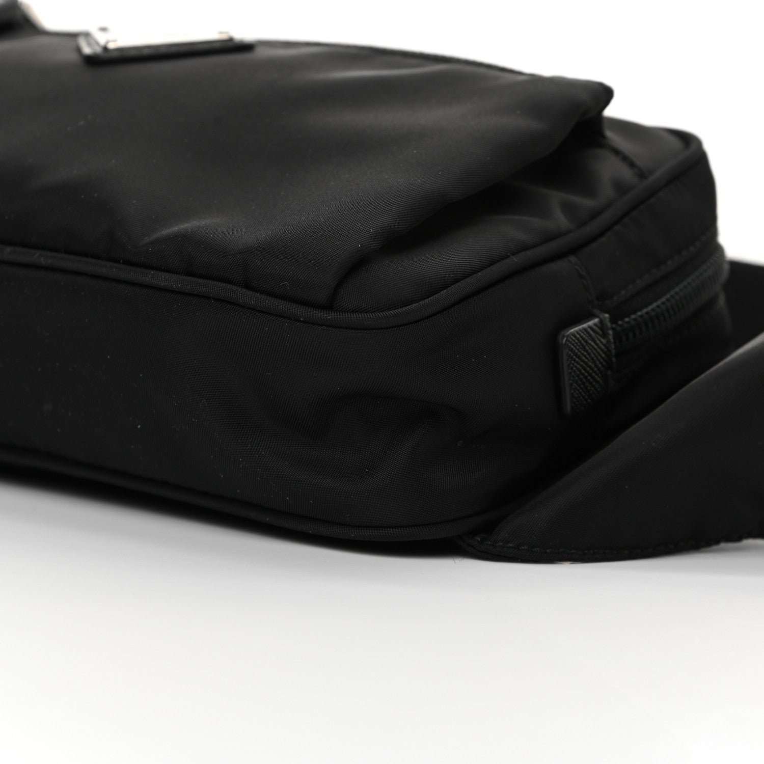Prada Re-Nylon Saffiano Belt Bag Black 22 of 24