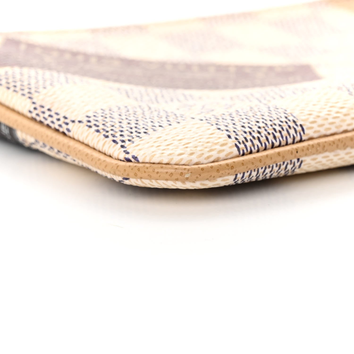 Louis Vuitton Damier Azur Trunks Labels Pochette Milla MM 9 of 11