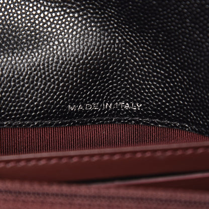 Chanel Caviar Quilted Medium Flap Wallet Black 7 of 9