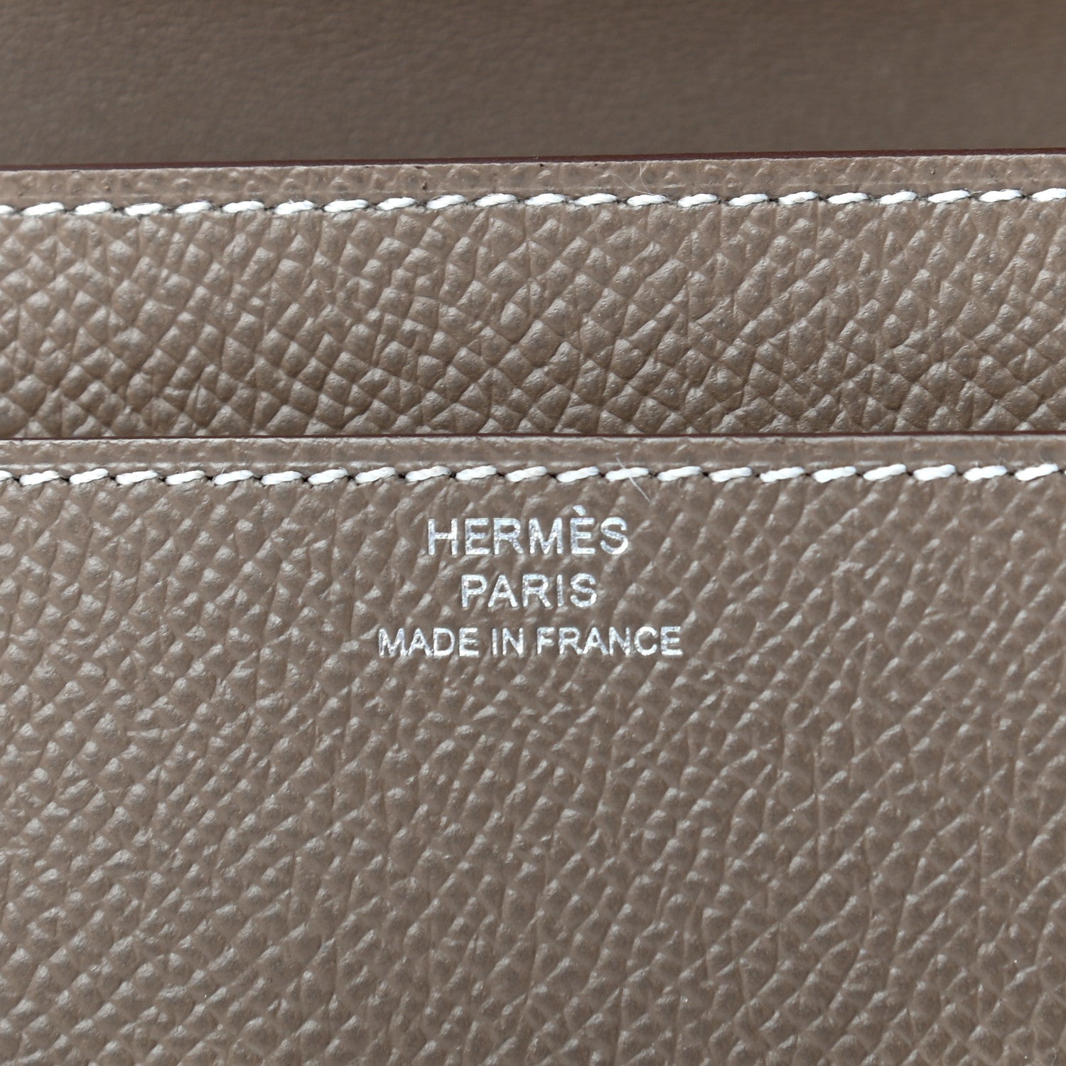 Hermes Epsom Constance Long To Go Wallet Etoupe 6 of 7