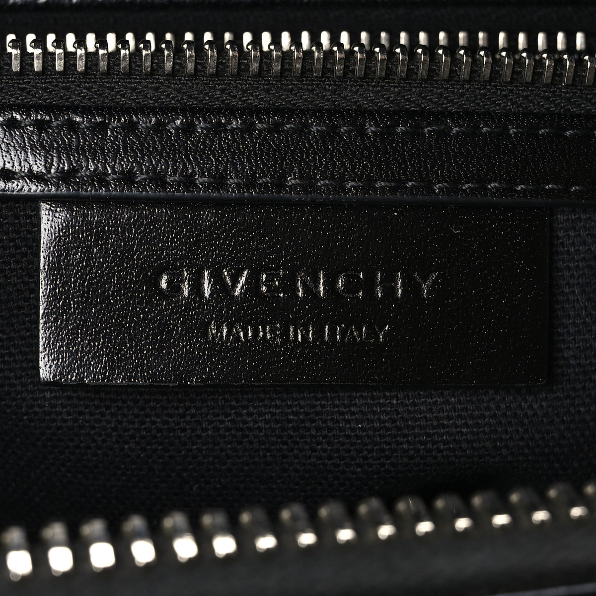 Givenchy Shiny Lord Calfskin Small Antigona Black 6 of 10