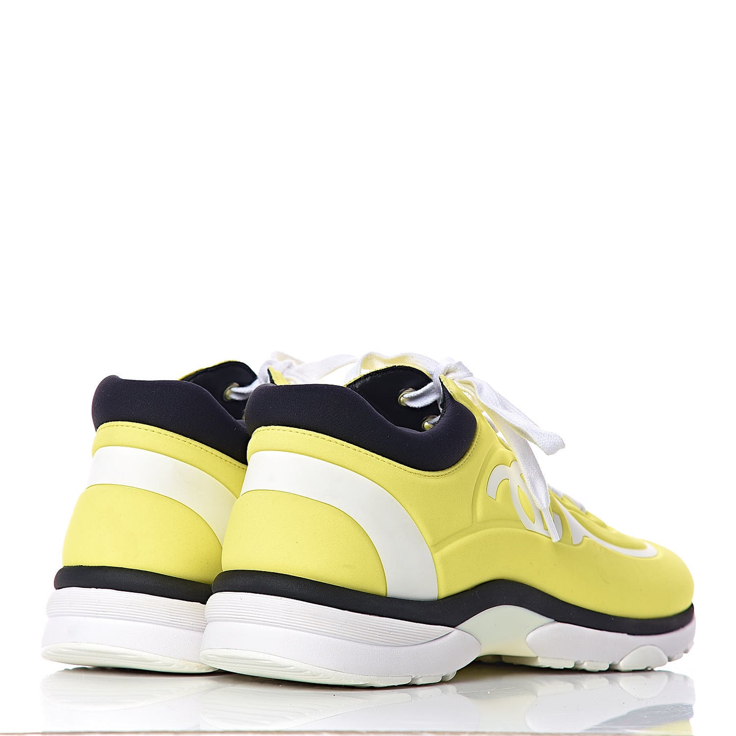 Lycra Fabric CC Sneakers 39 Yellow
