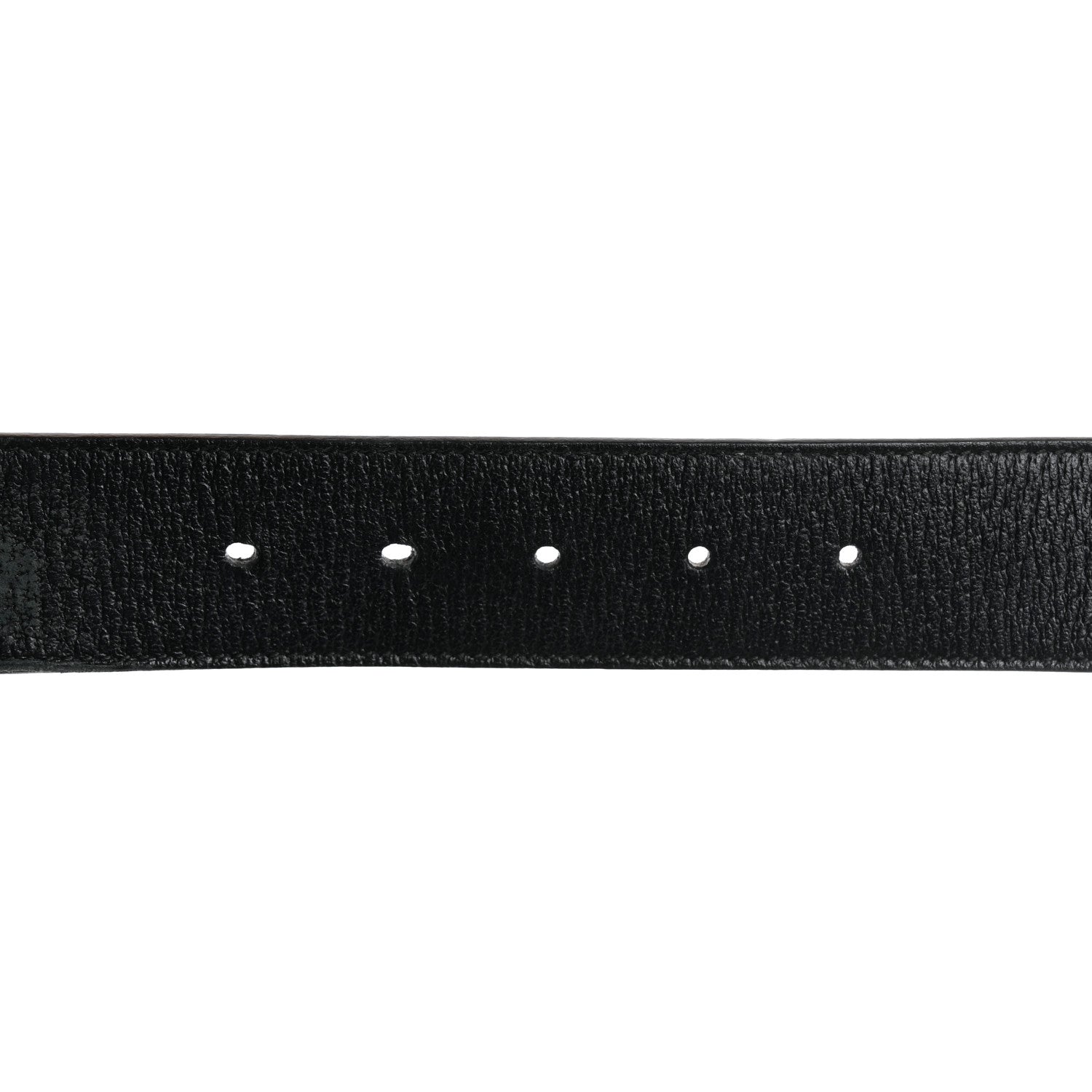 Gucci Textured Calfskin Double G 40mm Belt Black 6 of 6