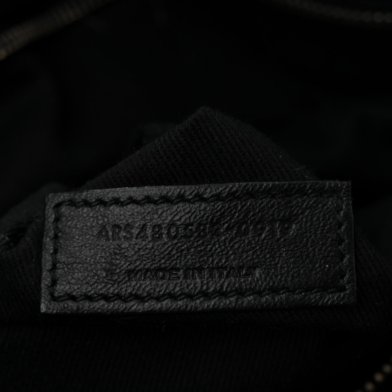 Saint Laurent Grained Calfskin Sac De Jour Souple North South Tote Black 7 of 12