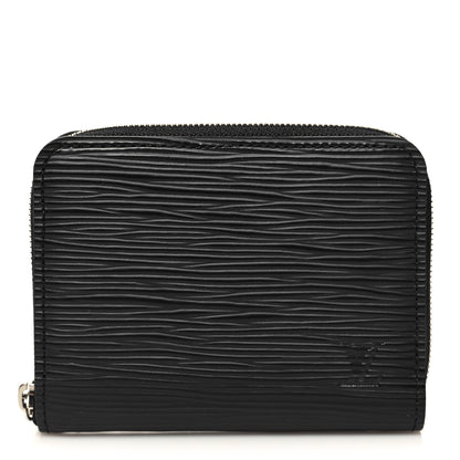Louis Vuitton Epi Zippy Coin Purse Black 1 of 7