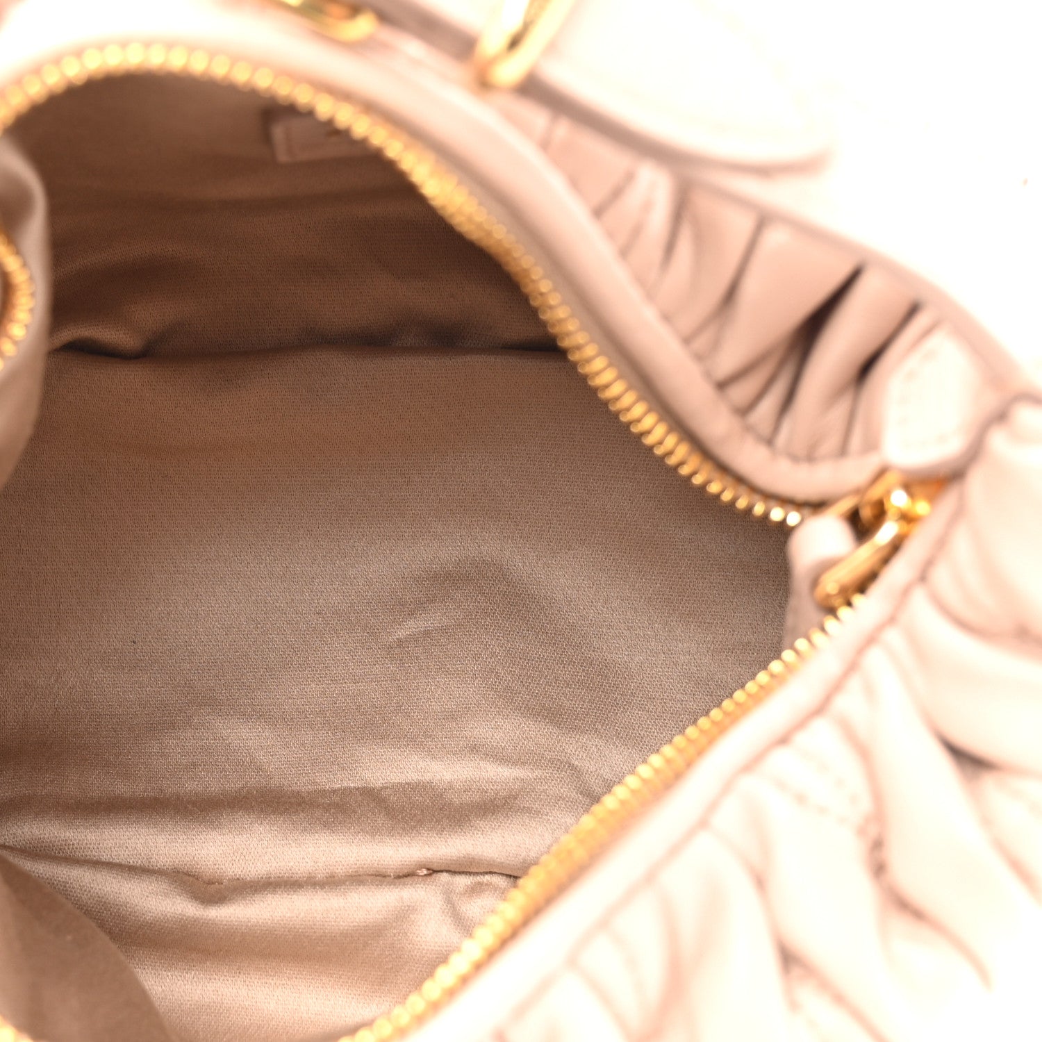 Miu Miu Nappa Matelasse Pouch Powder Pink 5 of 9