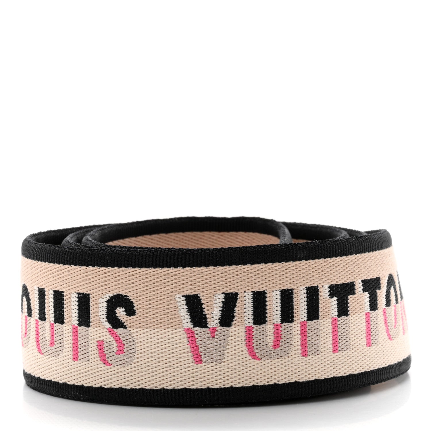Louis Vuitton Jacquard Speedy Bandouliere 20 Shoulder Strap Black 2 of 3