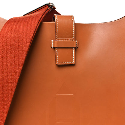 Hermes Vache Hunter Evelyne Sellier 29 PM Fauve 8 of 10